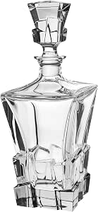 Belmore Crystal Glass Whiskey & Brandy Decanter - CARLYLE AVENUE Belmore Crystal Glass Whiskey & Brandy Decanter - CARLYLE AVENUE