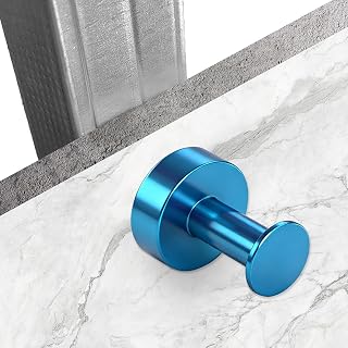 Imán para pladur potente: guía magnética para la detección de raíles y montantes en cartón yeso de espesor simple y doble - Ideal para electricistas y fontaneros (Azul)