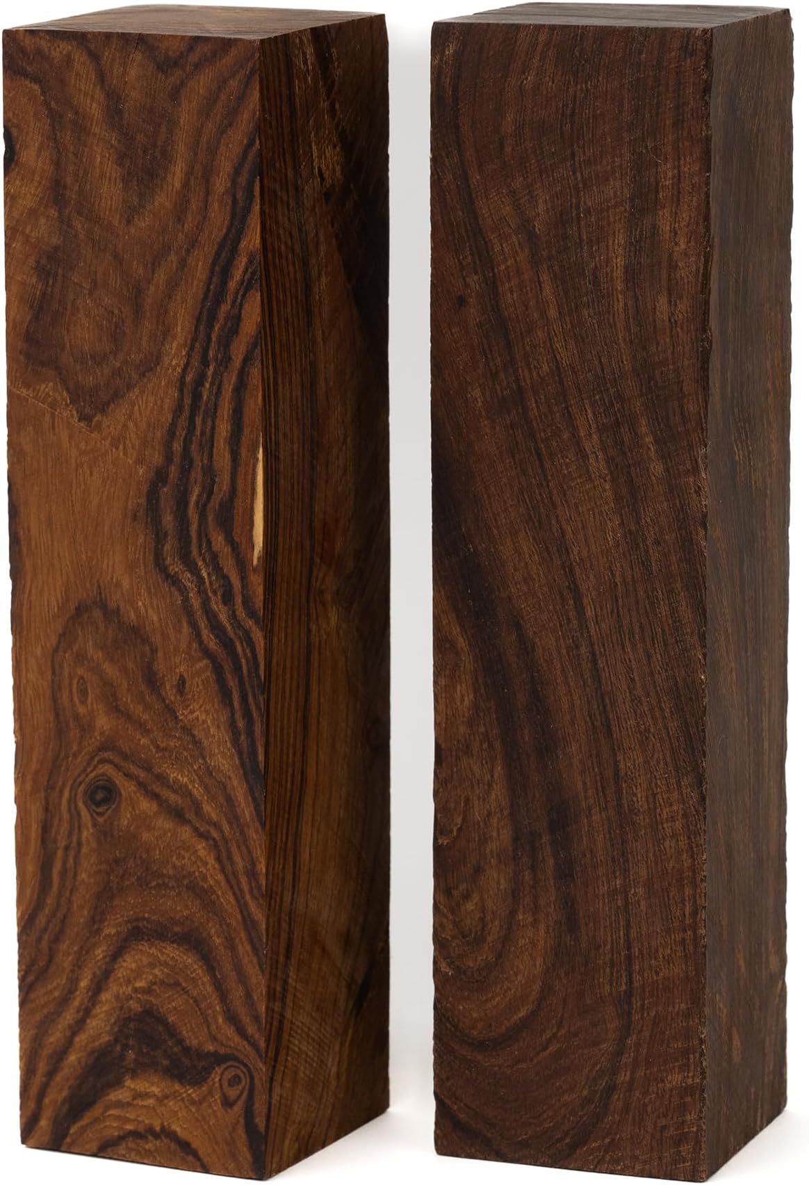 IECAP LLC Exotic Ironwood (Palofierro - Olneya tesota) Blanks from The Sonoran Desert. Dimensions 2 x 2 x 8 in. – Units: 2 Ironwood Blank 8x2x2in