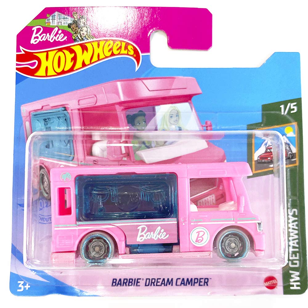 Hot Wheels Barbie Dream Camper HW Getaways 1/5 2021 (21/250) Short card