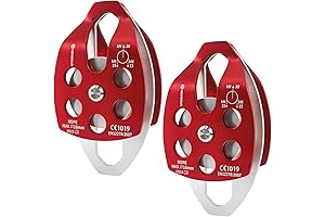 NewDoar Large Rescue Pulley: 30KN, CE Certified