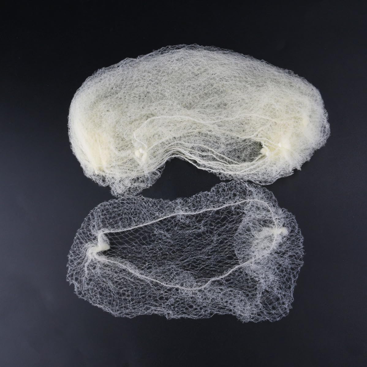 Invisible Elastic Mesh Hair Net Golden Cotton 100pcs 50cm