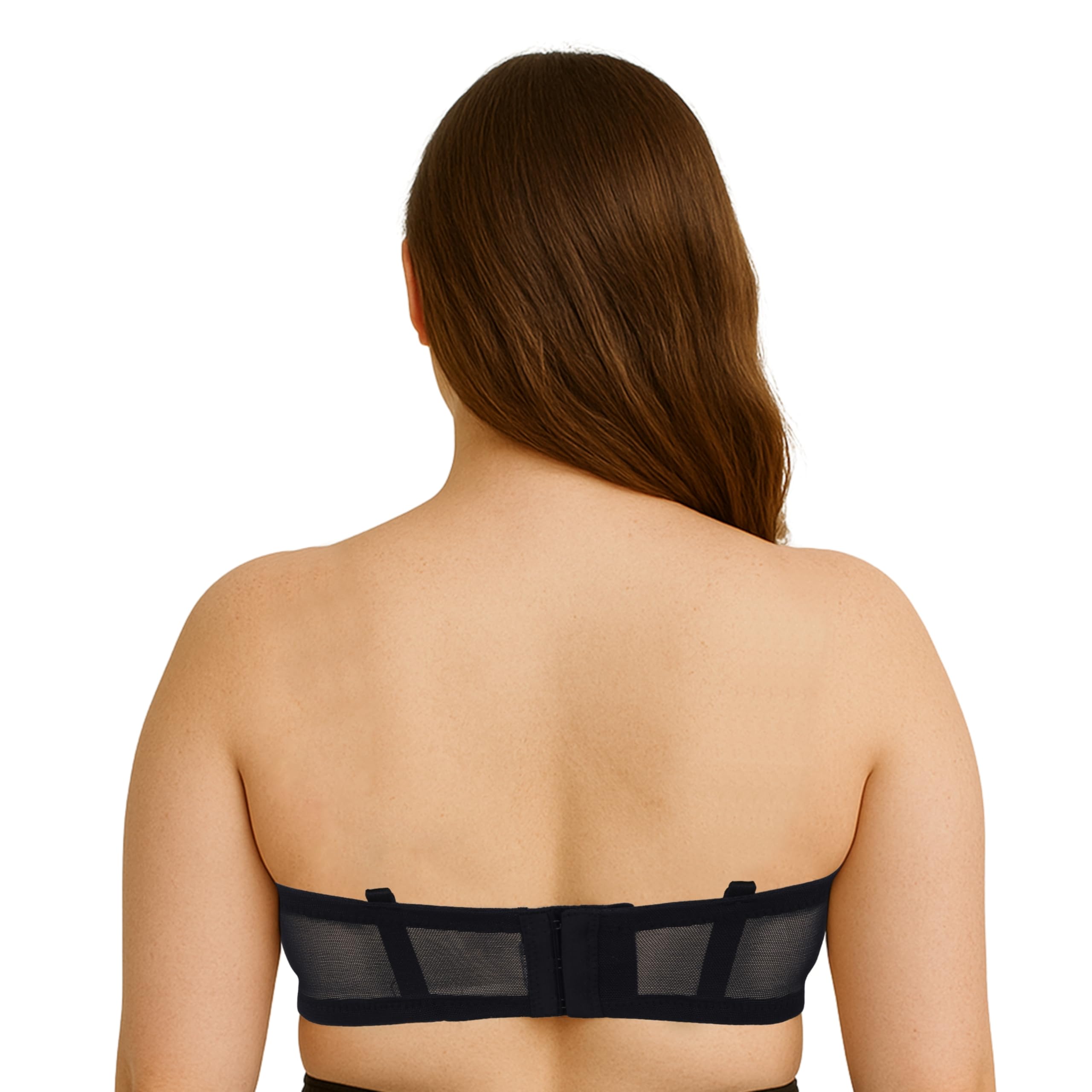 Curve Muse Sujetador Push Up, Traslúcido para Mujer