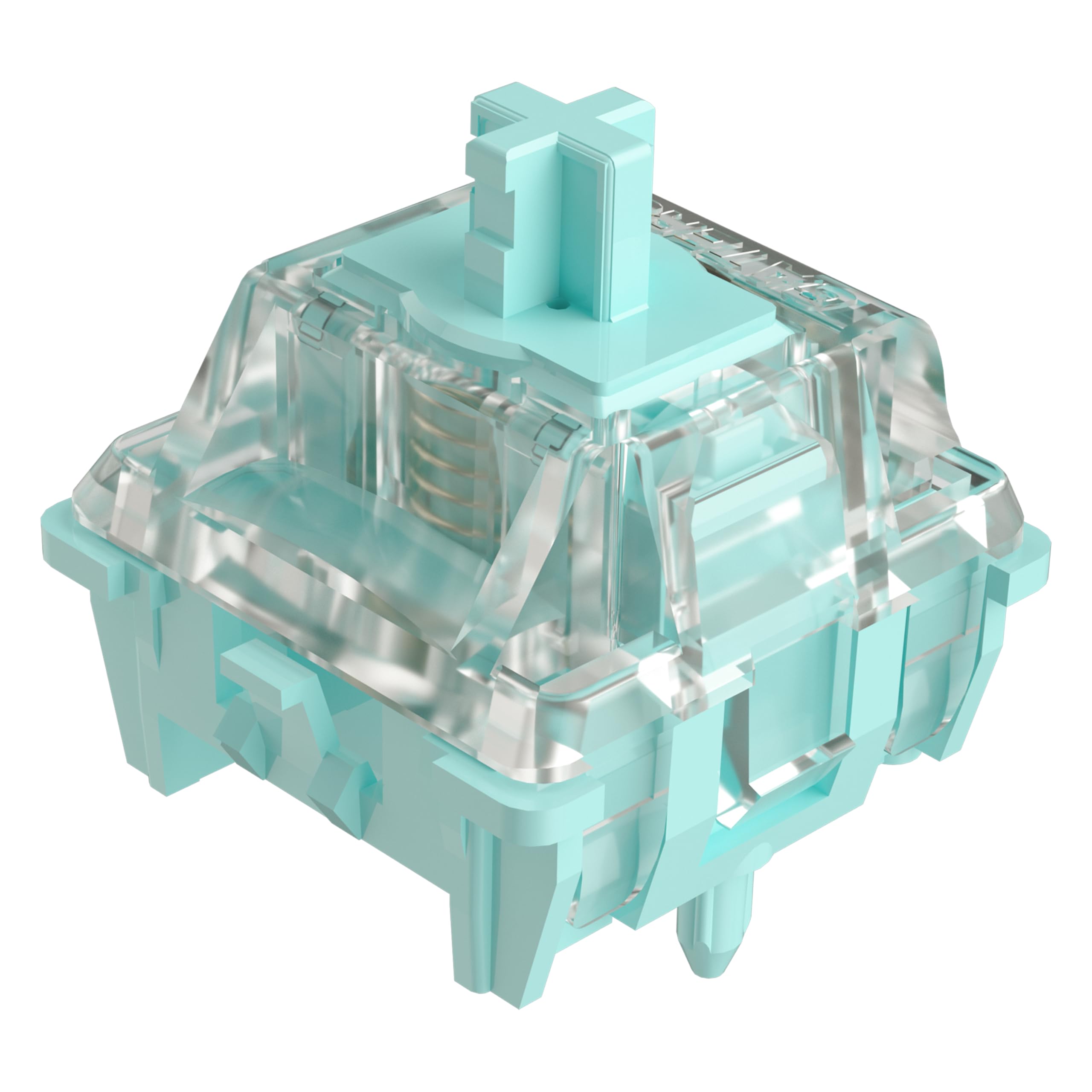 Zjmehty GATERON Magnetic Jade Switches for Magnetic Mechanical Keyboards,Linear 30gf/electromagnetic Trigger/Adjustable Key Range Pre-lubed HiFi Sound Switches(10p)