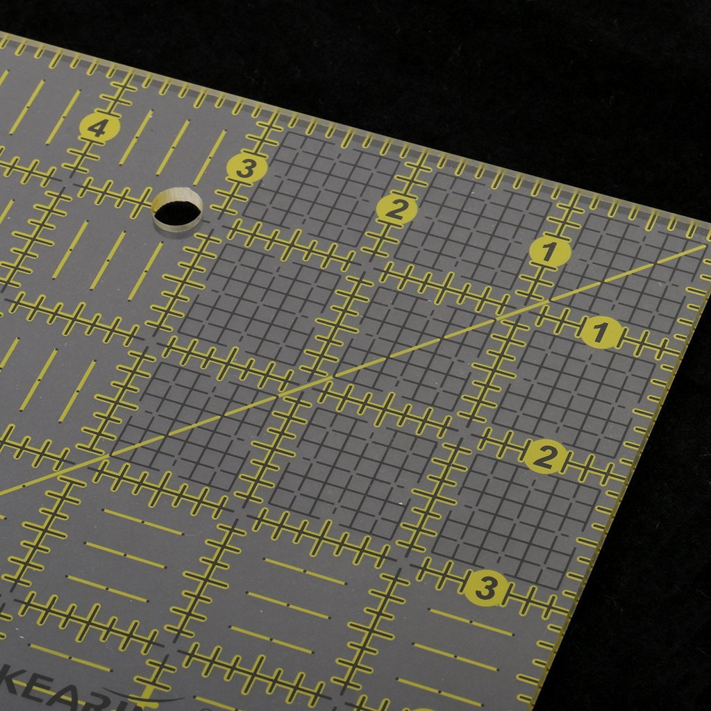 Règle Carrée De Patchwork 16,5 Cm - Gabarit De Couture Et Matelassage Pratique - 4