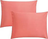 Vista 133 de FLXXIE Fundas de almohada de microfibra tamaño estándar, fundas de almohada suaves con cierre de sobre, fundas de almohada resistentes a arrugas