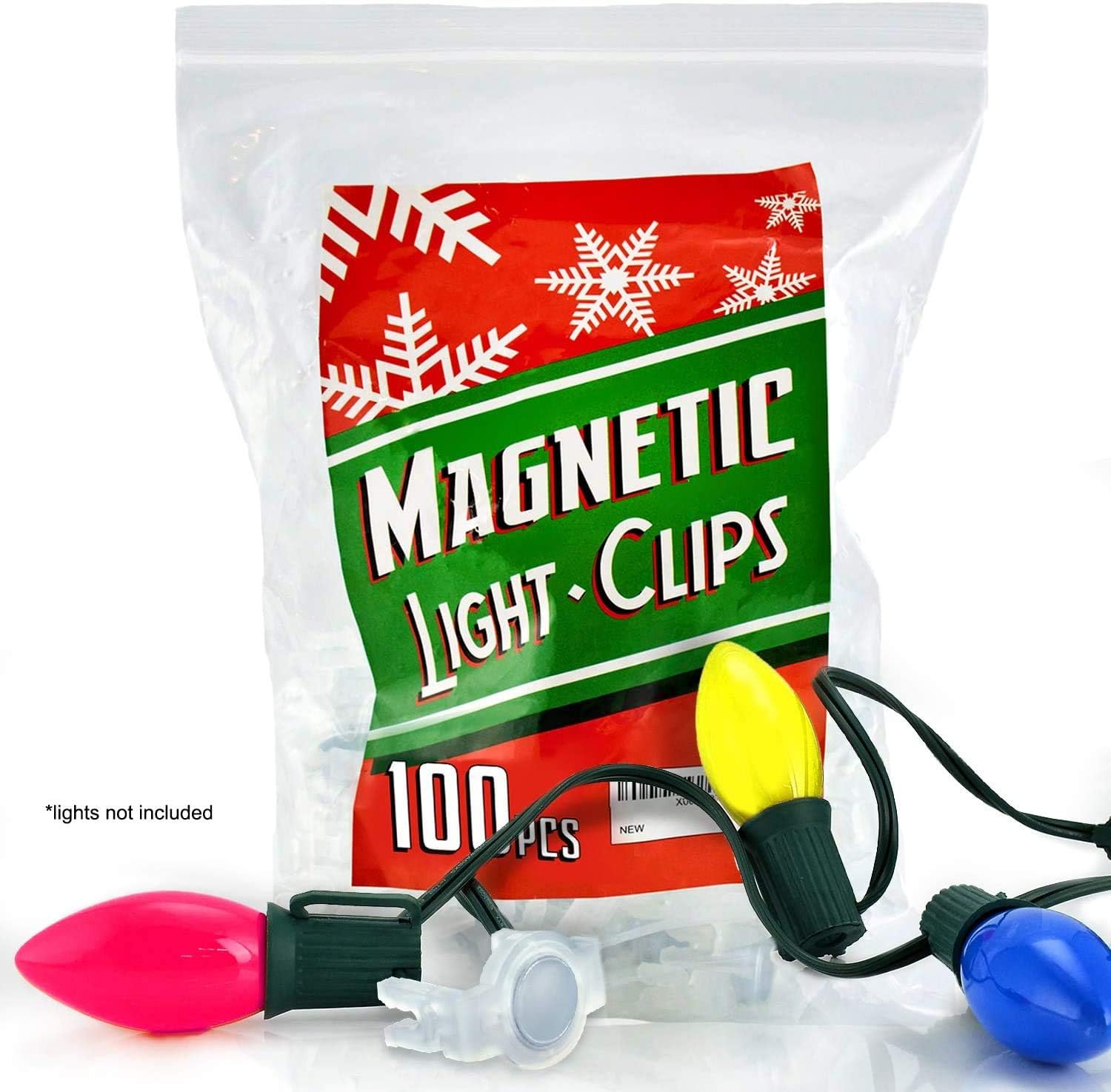 Amazing 🔥 Extra Strong Magnetic Christmas Light Clips Holiday Lighting Magnet for C9 Holiday Lighting Sockets, can be used for Patio Lighting, and with Christmas Tree and Edison Globe String lights. Pack of 100 Up To 50% OFF Extra Strong Magnetic Christmas Light Clips Holiday Lighting Magnet for C9 Holiday Lighting Sockets, can be used for Patio Lighting, and with Christmas Tree and Edison Globe String lights. Pack of 100