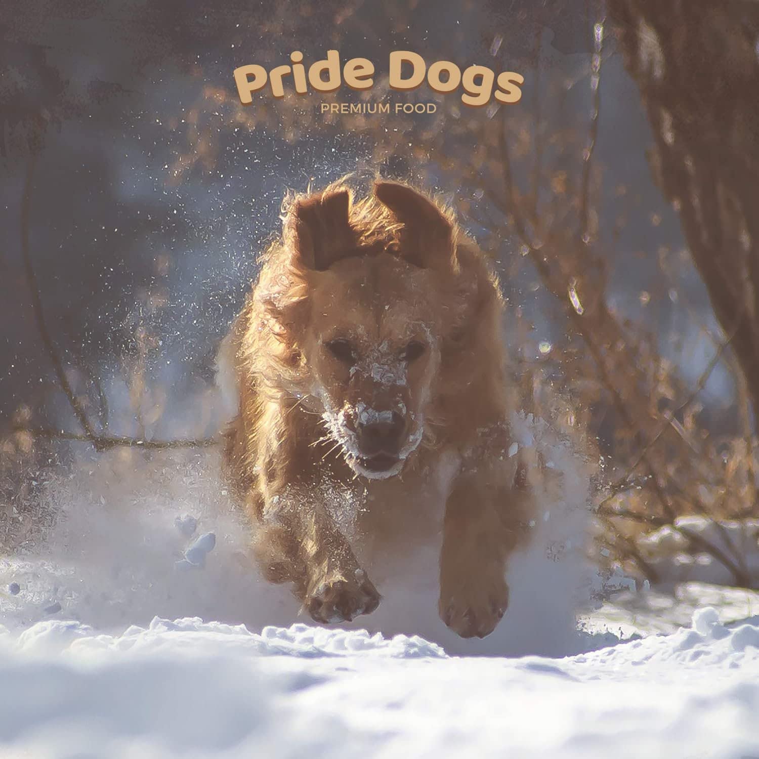 Lammlunge 500g der Premium Kausnack für Hunde von PrideDogs | 100% Deutsche Herstellung | geruchsneutraler Beutel