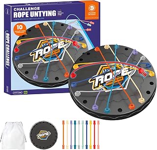 Seil-Entwirrungsspiel, Knobelspiel für Erwachsene