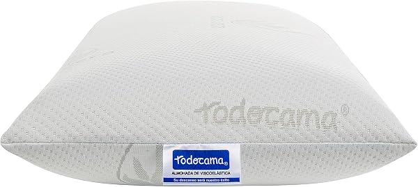Todocama Almohada viscoelástica Aloe Vera (Pack de 2 Unidades - 70 cm) - 3
