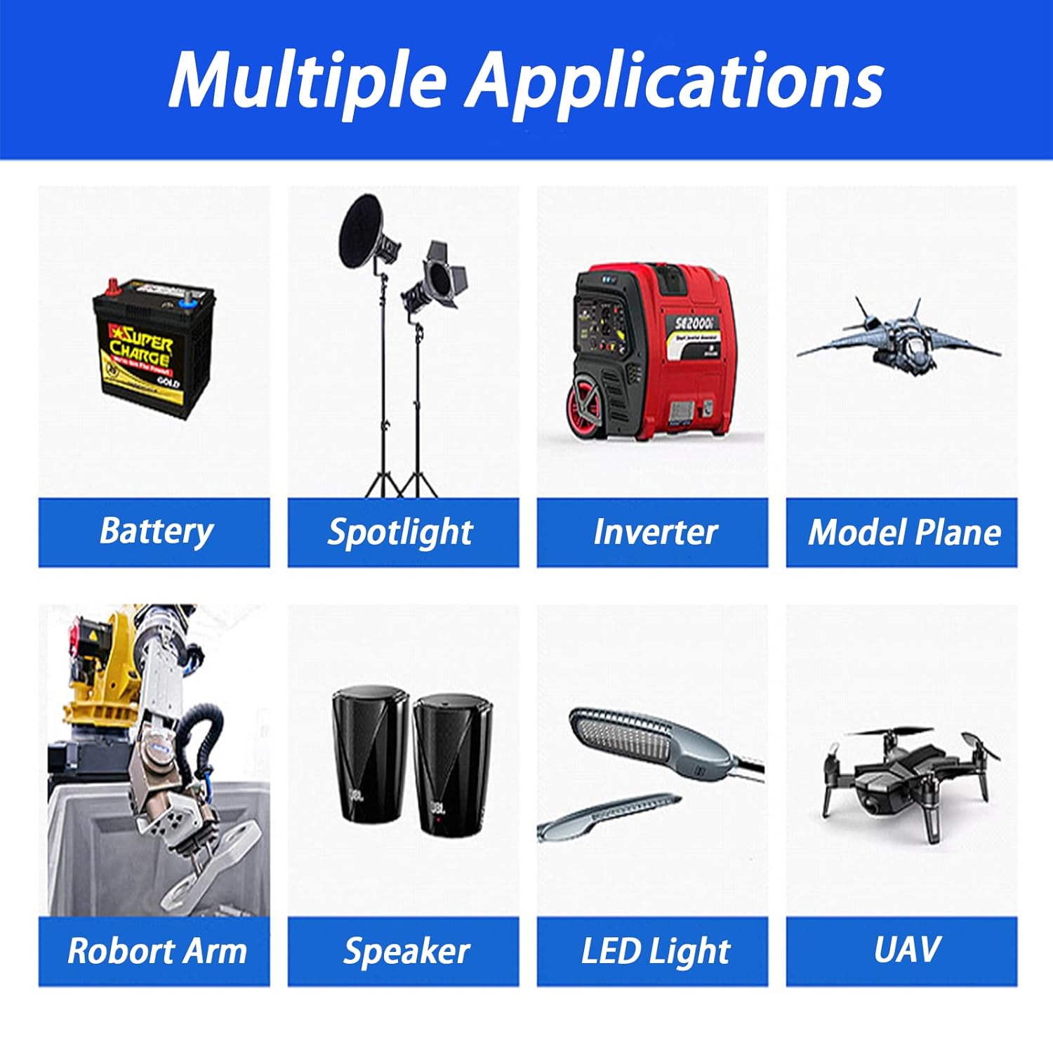 20AWG Flexible Silicone Electrical Wire 300FT Blue, 20 Gauge AWG Stranded Tinned Copper Hook Up Wire 100 * 0.08mm Rating 200℃ 600V