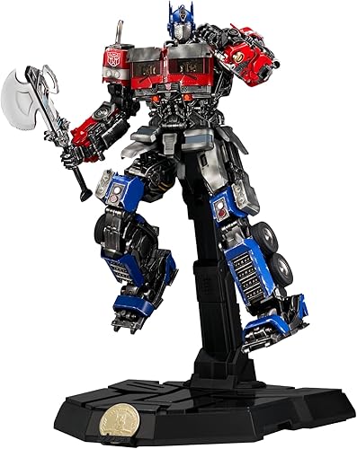 Vista 4 de Robosen Transformers Rise of The Beasts Optimus Prime Robot (edición limitada) - Control de aplicaciones, robot programable, interacción de voz
