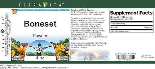 Miniatura 3 de Polvo Boneset (4 oz, ZIN 510791)