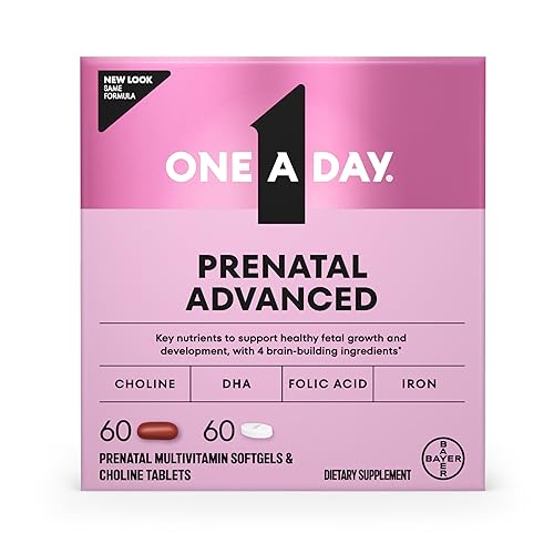 One A Day Prenatal Advanced- Prenatal Vitamins with Folic Acid,