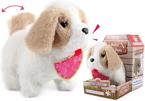 Amazon Co Jp ぬいぐるみのしっぽを振って吠える電子犬のぬいぐるみぬいぐるみぬいぐるみぬいぐるみ子供のための電子インタラクティブペットのおもちゃ男の子の女の子 おもちゃ Amazon Co Jp ぬいぐるみのしっぽを振って吠える電子犬のぬいぐるみぬいぐるみぬいぐるみぬいぐるみ子供のための電子インタラクティブペットのおもちゃ男の子の女の子 おもちゃ