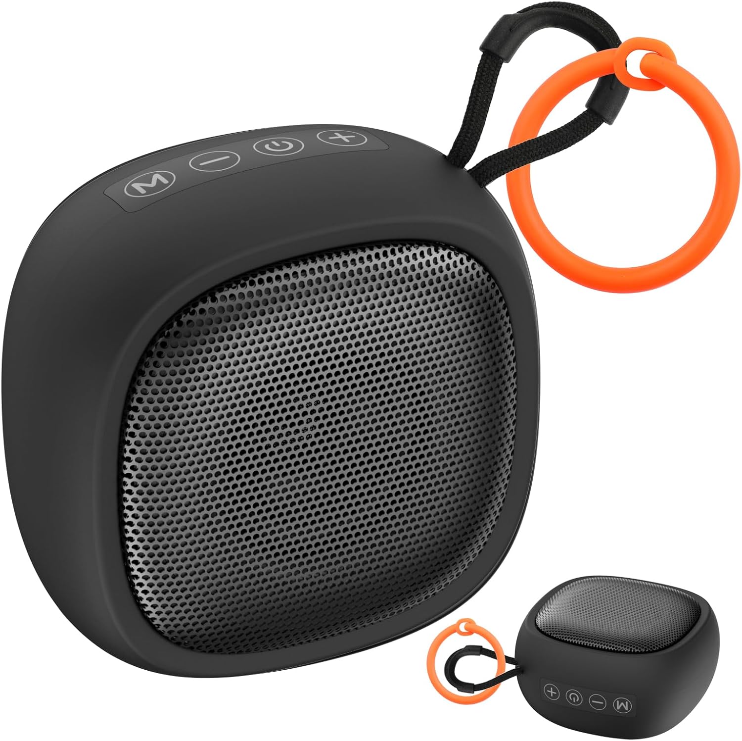 Portable Sound Machine with Night Light, White Noise Machine for Baby, 25 Soothing Sounds, Loud Speaker 28 Levels of Volume, Memory Function, Timer, Flexible Clip, Sleep Sound Therapy for Kids, Adults