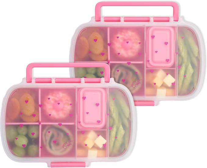2-Pack Bento Style Snack Boxes