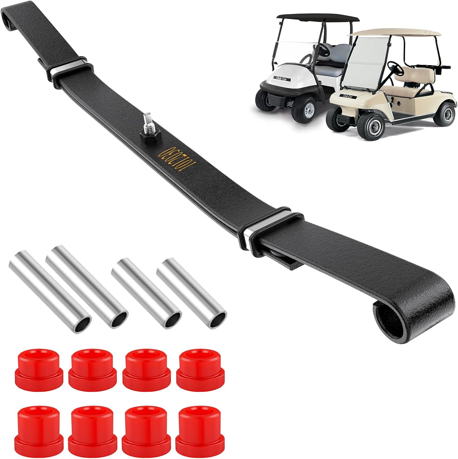 Cartalia Heavy Duty Front 2Leaf Springs Kit for Club Car