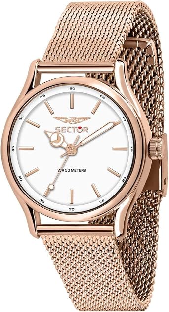 Sector No Limits Orologio da donna, Collezione 660, in Acciaio, PVD Oro rosa  - R3253517503 : Amazon.it: Orologi