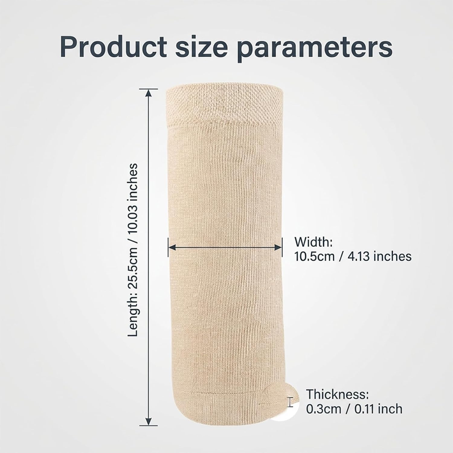 Prosthetic Stump Shrinkers– Above Knee,Prosthetic Gel Socks,Skin-Friendly and Cotton Soft Comfortable, Amputee Socks