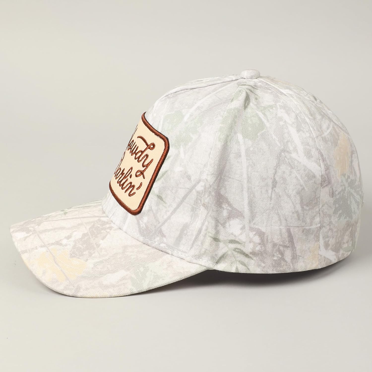 MIRMARU Premium 5-Panel Camouflage Trucker Baseball Cap with Embroidered Design for Men & Women
