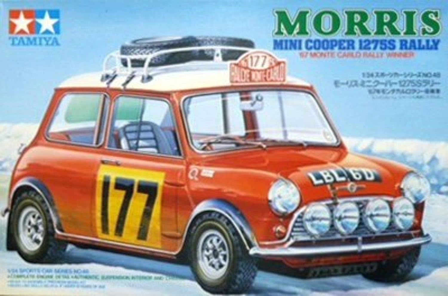 Tamiya 1/24 Scale Morris Mini Cooper Rally