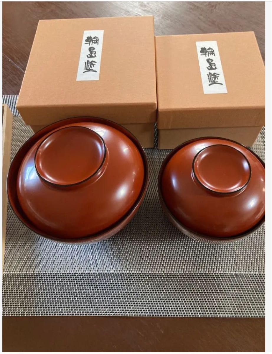 Amazon.co.jp: 輪島塗 汁椀 2客セット 漆器 木製 : ホーム＆キッチン