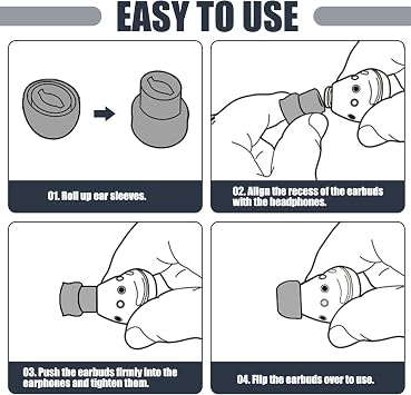 6 Pairs Replacement Ear Tips for Gal-axy Buds-Pro, Silicone Earbuds Cap