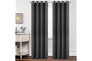 Extra Long Blackout Curtains: 108 Inch Curtains for Maximum Light Control