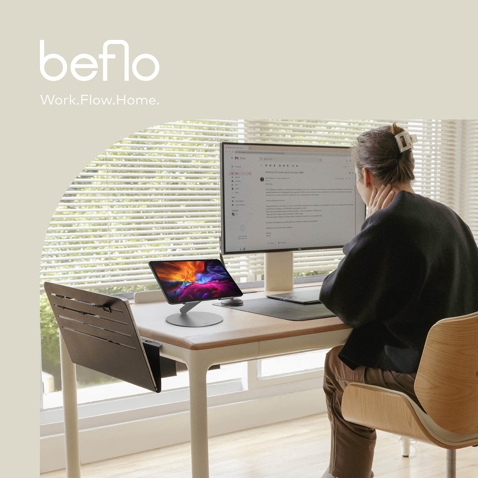 Amazon.co.jp: beflo│Slant │傾斜ノートパソコンスタンド - 高さ
