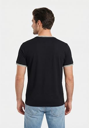 Fred Perry Twin Tipped T-Shirt Navy