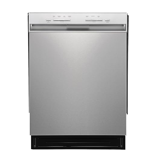 Kenmore 2214785 24" Premium Hybrid Tub Dishwasher-UltraWash, MoreSpace Adjustable Rack, High Temp & SmartWash-12 Place Settings-54 DBA Energy Star Certified, Fingerprint Resistant Stainless Steel