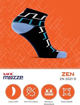 Mozu Lux Mozze Men's Cotton Stretch Office/Business/Formal Ankle Length