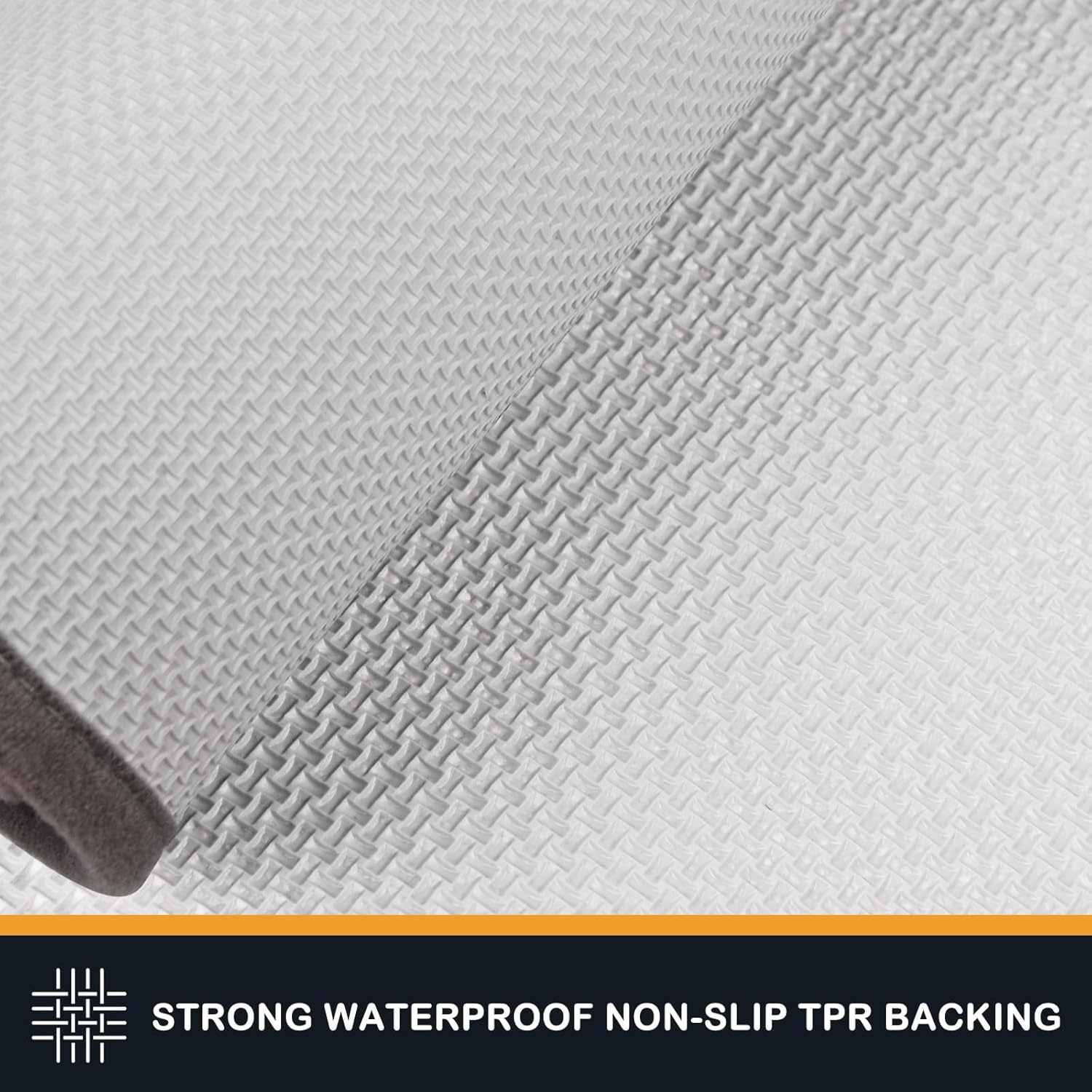 PURRUGS Dirt Trapping Door Mat 20" x 31.5", Non-Skid/Slip Machine Washable Microfiber Entrance Rug, Shoes Scraper, Dog Doormat, Super Absorbent Floor Mat for Muddy Wet Shoes and Paws, Grey - Image 4