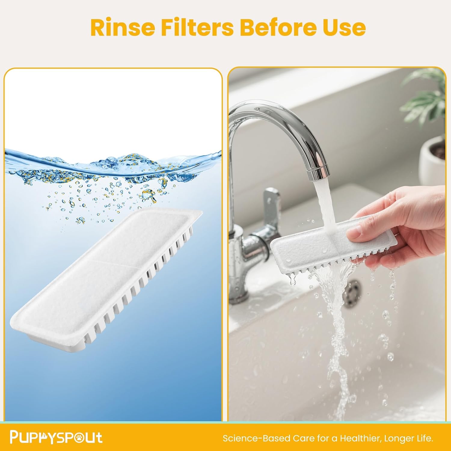 108oz/3.2L Stainless Steel Cat Water Fountain Bundle with 13 Replacement Filters, 2 Pump Sponges & Extra Backup Pump - Prevents Feline Acne