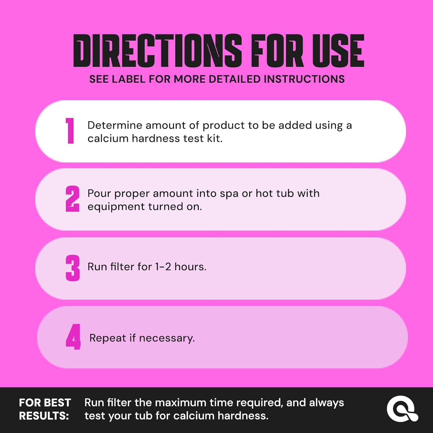 AquaDoc Spa Calcium Hardness Increaser Hot Tub Owners Rely on, Calcium Increaser Spa Hardness Increaser & Calcium Booster for Hot Tubs - Image 5