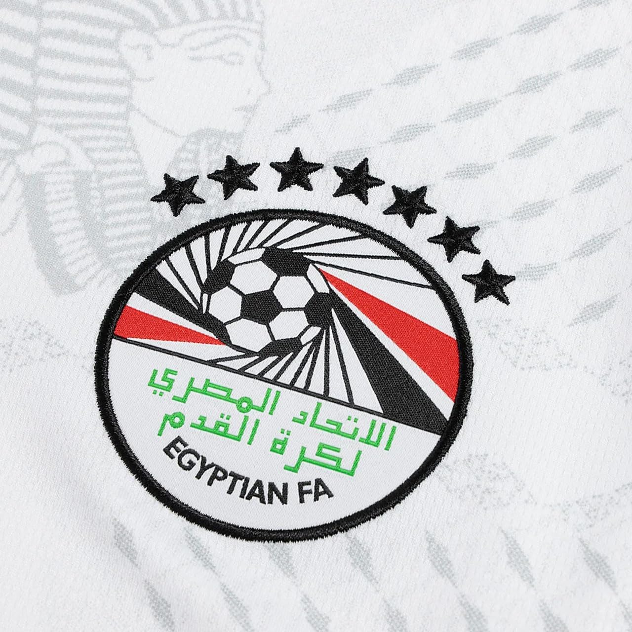 PUMA Egypt Men's Home Replica Jersey 2025 (US, Alpha, XX-Large, Regular, Regular, PUMA White-Sand Dune)