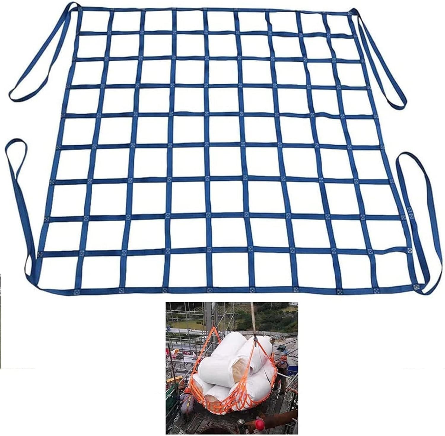 Filet de levage en nylon renforcé 2t durabilité supérieure