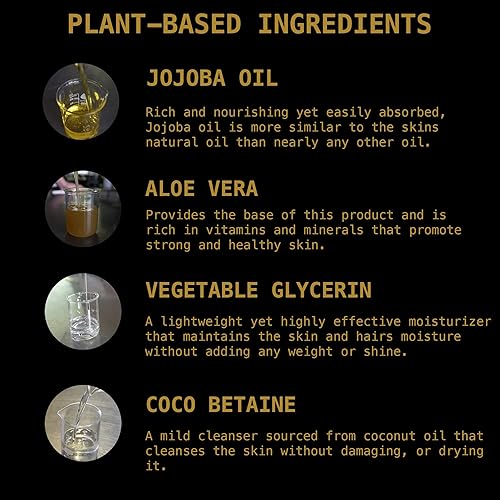 Miniatura 6 de O'Douds Gel de baño – Gel de baño natural para hombres y mujeres – Lavado corporal vegano a base de plantas – Aceite de jojoba, aloe vera, coco