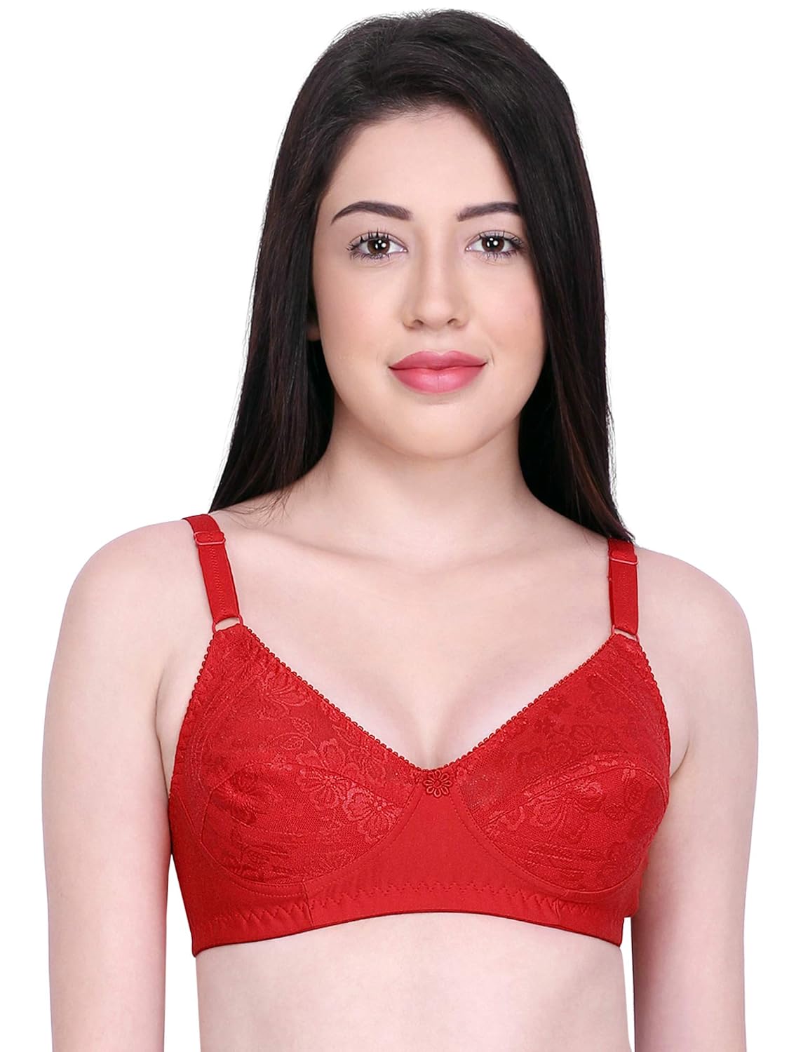 INKURV Dora Women’s Cotton Non Padded Non-Wired Regular Bra INKURV Dora Women’s Cotton Non Padded Non-Wired Regular Bra