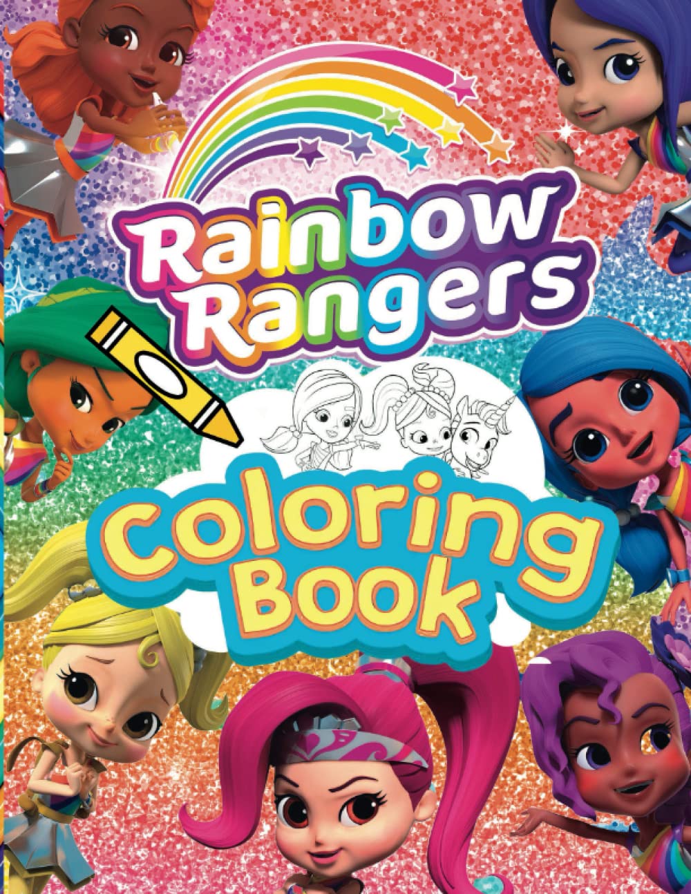 Rainbow Rangers Coloring Pages Rainbow Rangers Coloring Pages To Print