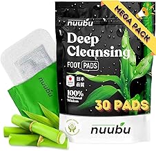 Nuubu Detox Foot Patches 30 Pcs Detox Foot Pads, Foot Detox Pads to Remove Toxins, Natural Deep Cleansing for Stress Relief & Deep Sleep, Enhance Blood Circulation