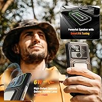 Vista 8 de AGM G3 Pro Flagship Ultra Rugged Smartphone Android 15, cámara térmica de 25 fps, pantalla FHD de 6.72 pulgadas + 120 Hz, MTK 7300, carga rápida e