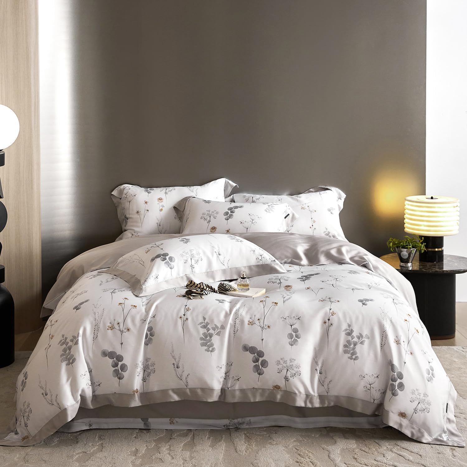 Amazon.com: OTOB Duvet Cover Twin XL Size 3 Piece Set, 100% Lyocell ...