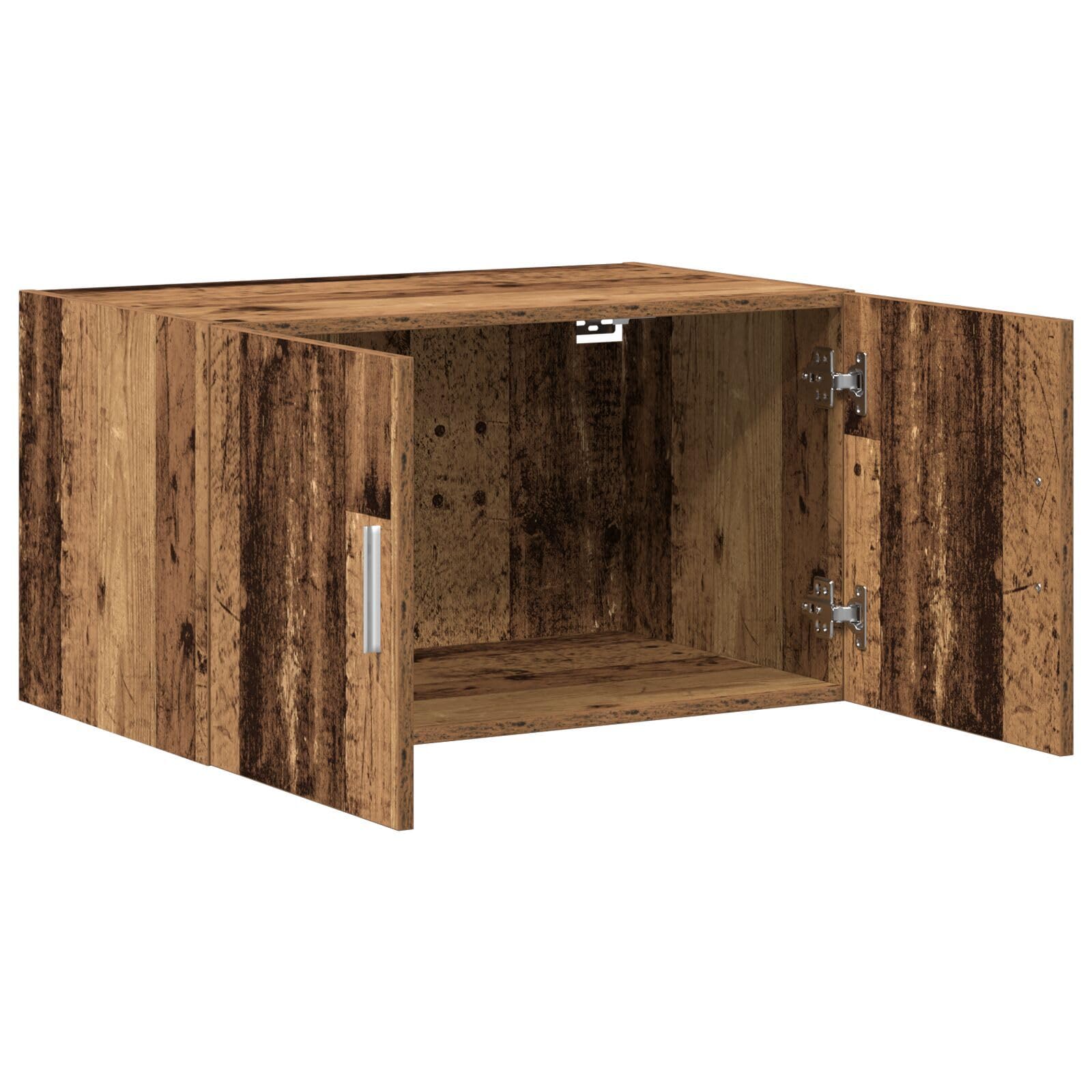 Armadio a Muro in Legno Antico 70x42,5x40 cm in Legno Ingegnerizzato, Credenza Rustica con Finitura Opaca, 2 Porte per Sala da Pranzo, Costruzione Robusta e Spaziosa,