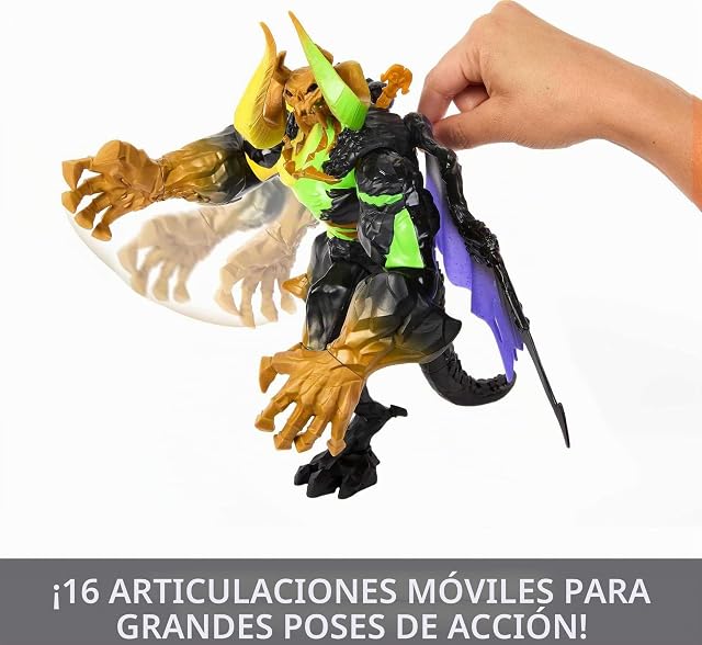 Foto 6 de 7 de Masters of the Universe - Hot Wheels He-Man y los Masters del Universo MOTU Cosmic Skeletor Figura de acción…
