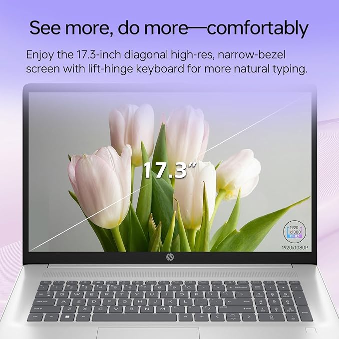 HP Laptop Essential 17.3" FHD Intel Core i5 16GB RAM 512GB SSD miniatura 3