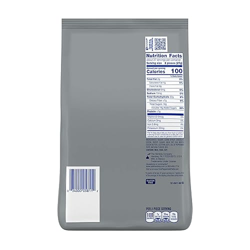 Miniatura 2 de YORK Caramelos de chocolate negro y menta para empanadas Halloween paquete de fiesta a granel de 352 onzas