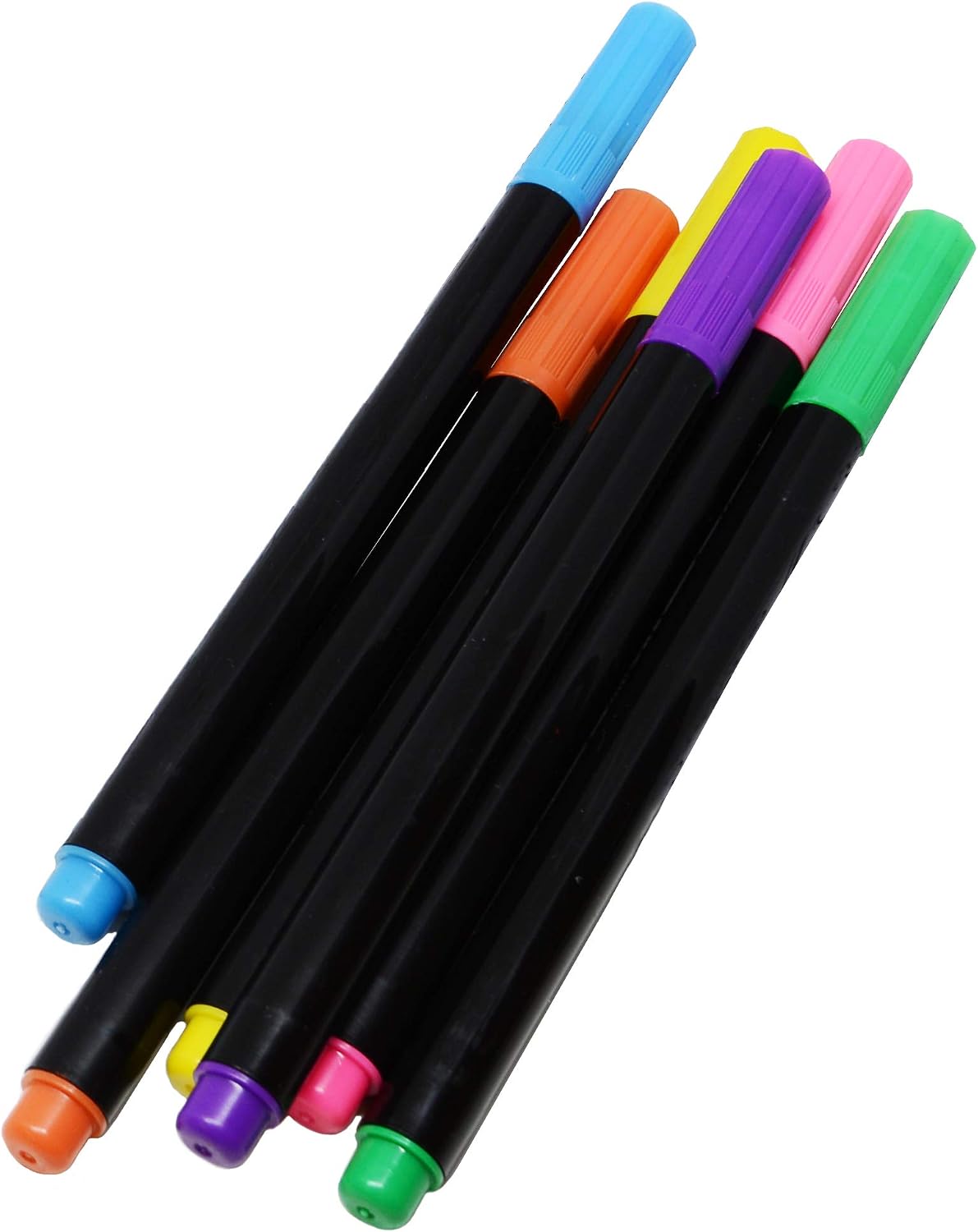 VHALE 2 Pack Color Your Own Pencil Case, Coloring & Pen Case, Stationery Pouch Zipper Bag, Classroom Arts & Crafts, Travel Toys, Party Favors for Kids (Large & Small)