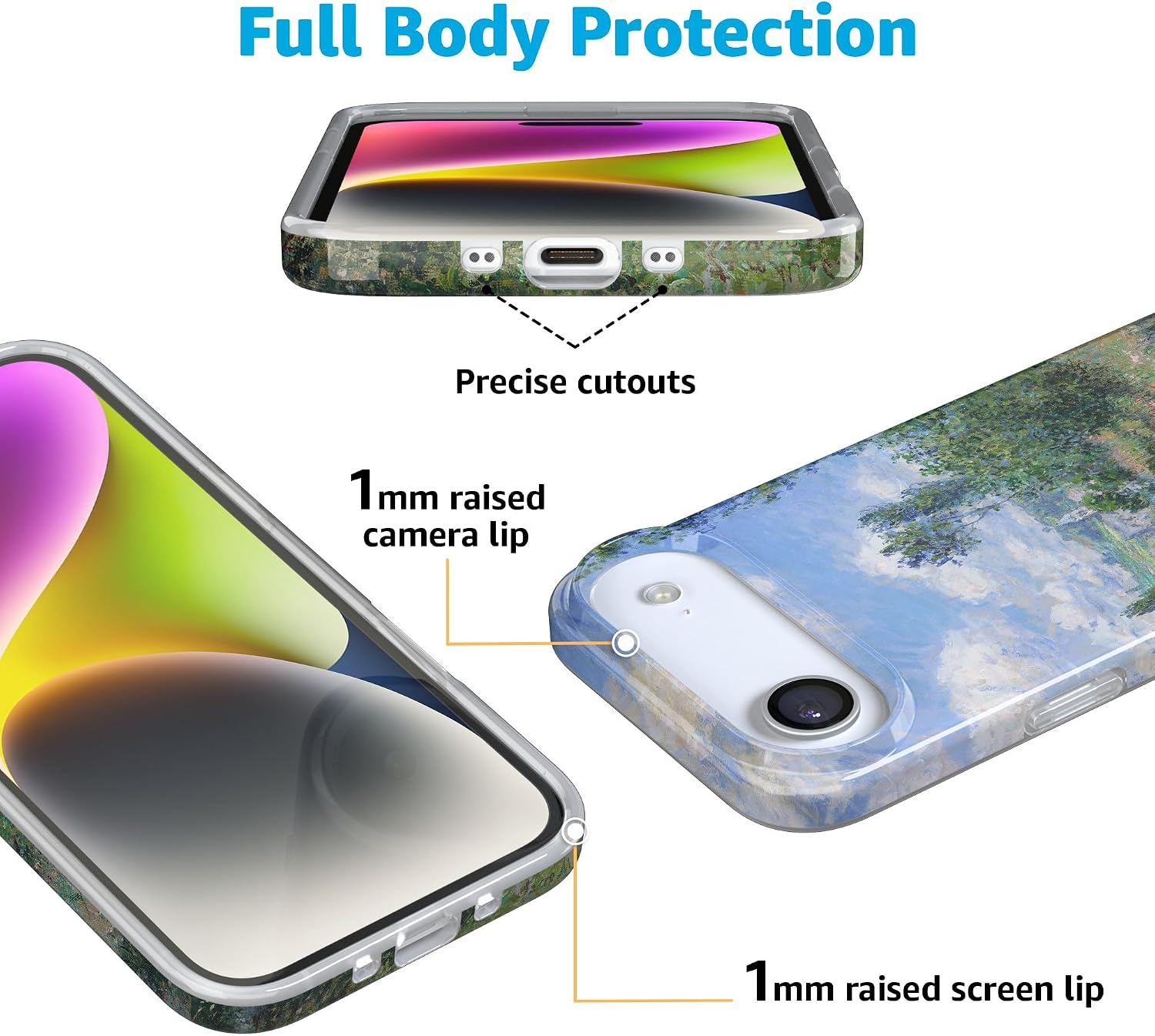 Casely iPhone 17 Air Case | Monet's View | The Met Museum | Compatible with MagSafe | Classic Ultra Slim Design
